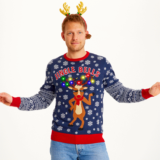 WW | Jingle Bells Weihnachts-Pullover - Herren