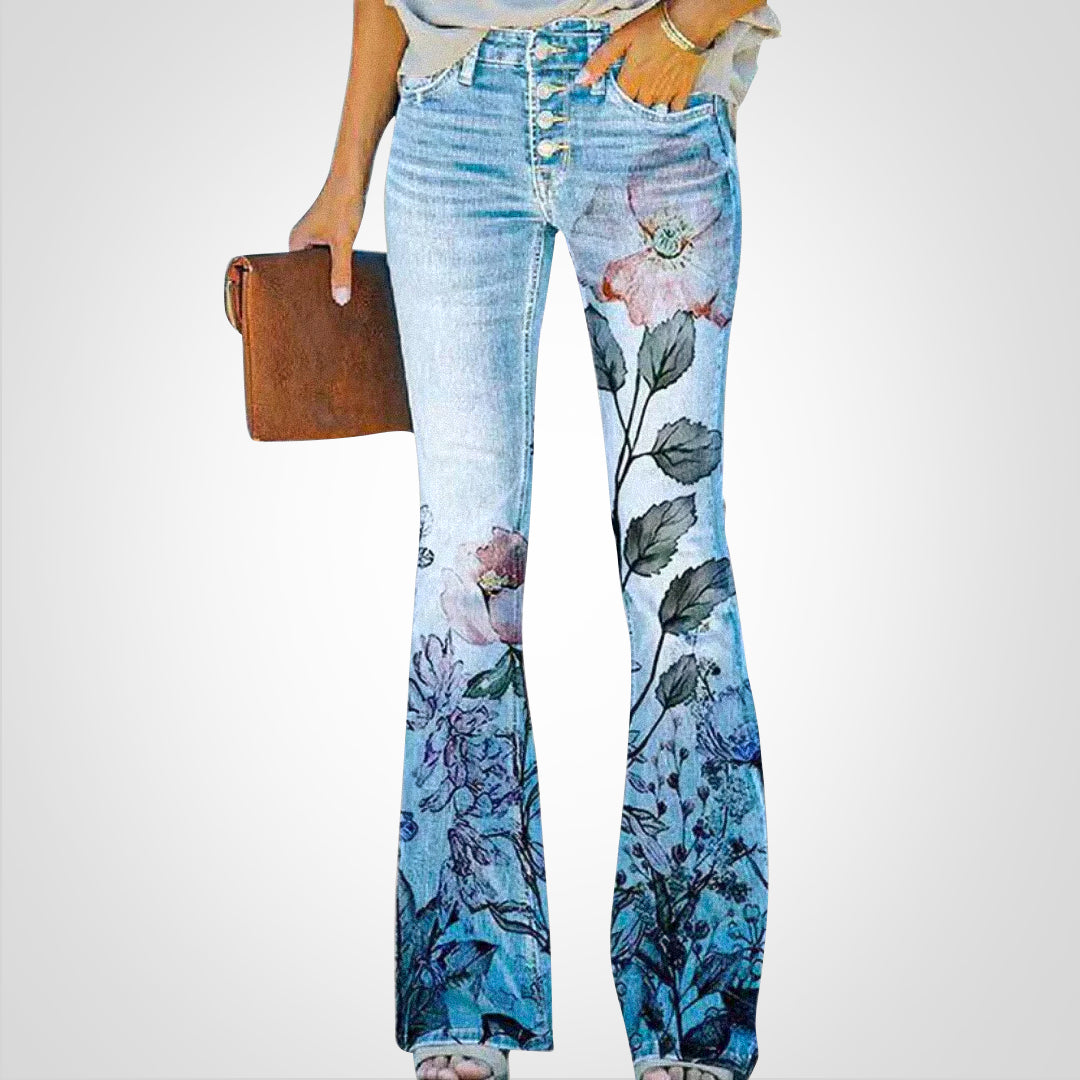 WW | Denim Mit Blumendruck