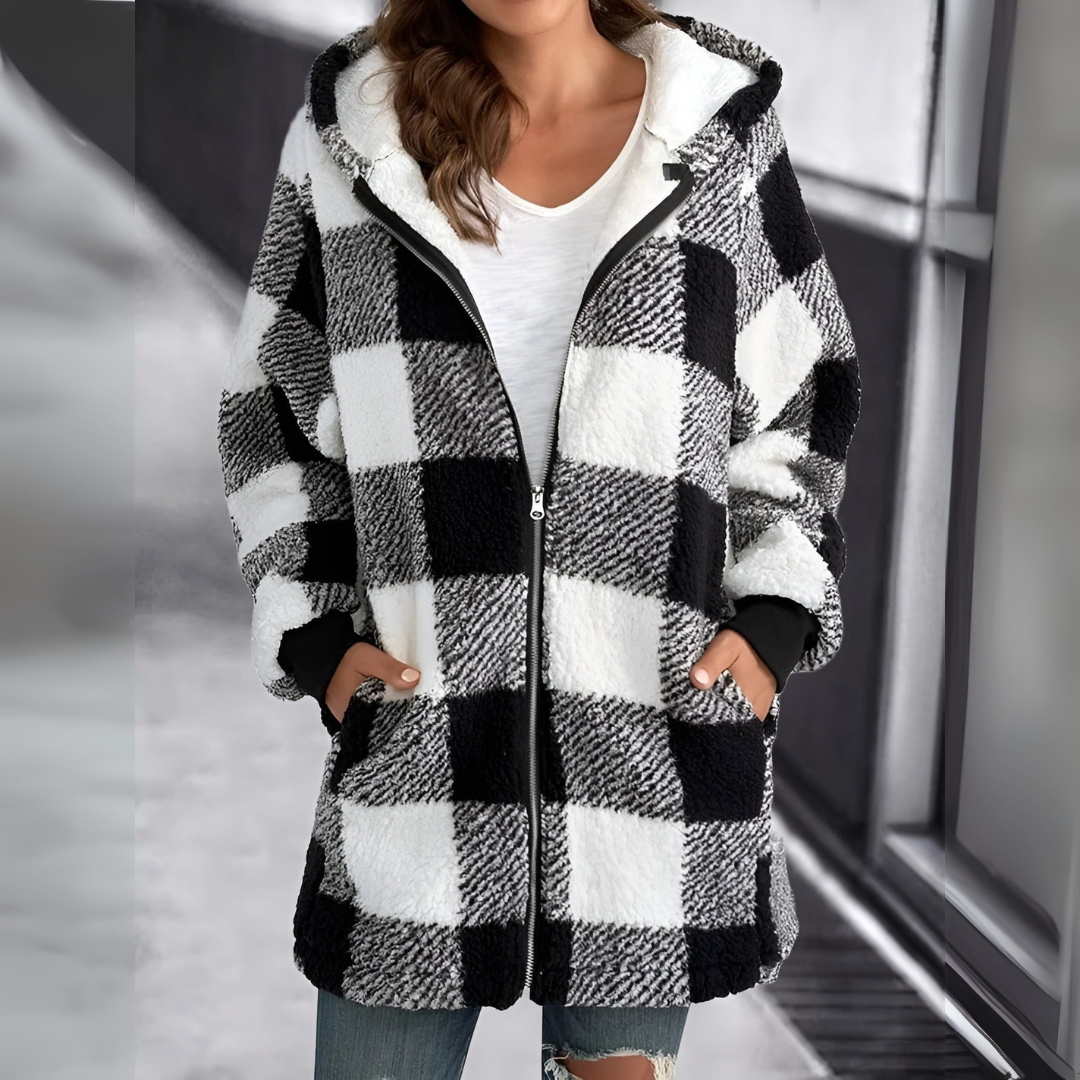 WW | Plaid Zip-Up Jacket