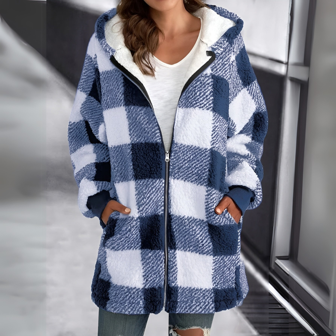 WW | Plaid Zip-Up Jacket