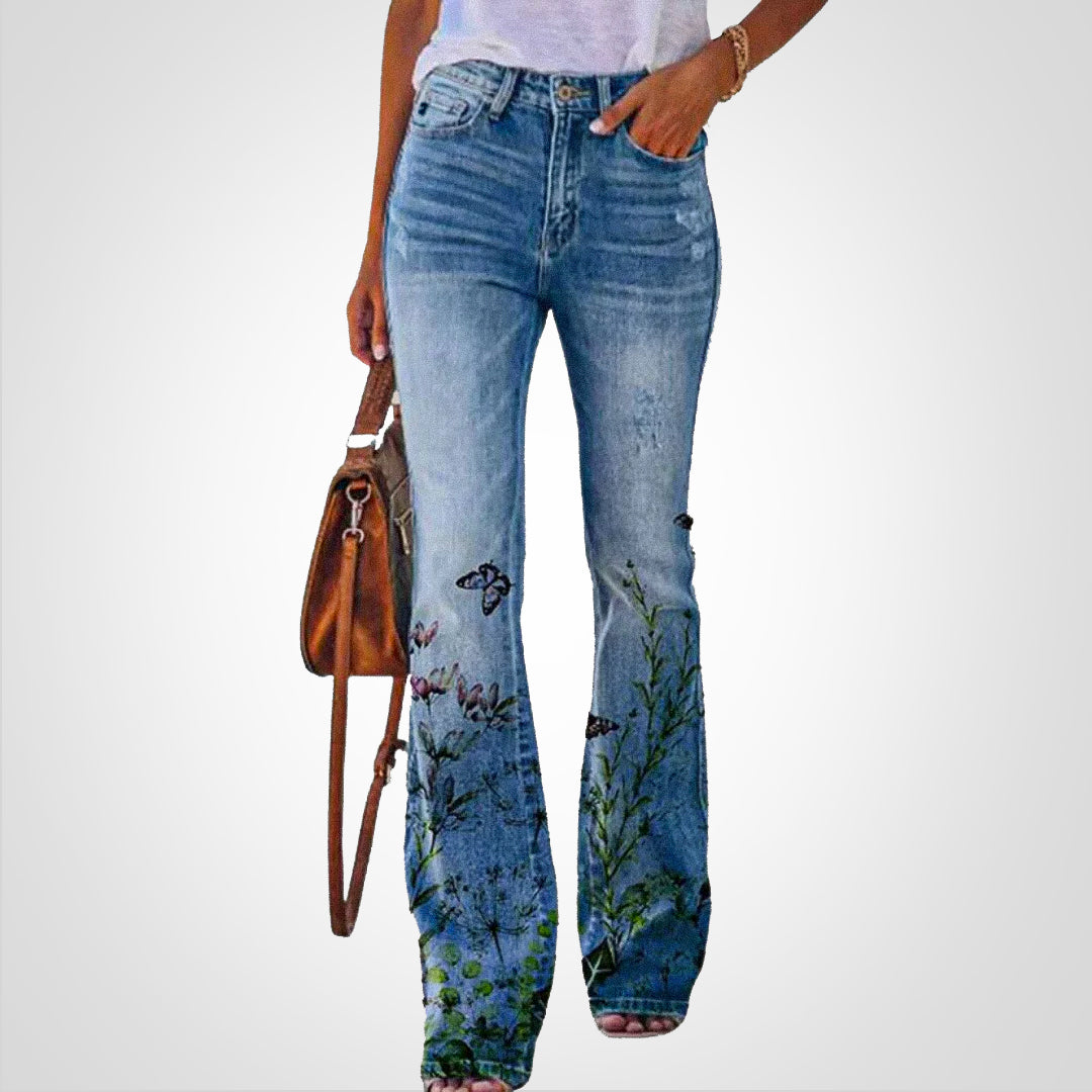 WW | Denim Mit Blumendruck