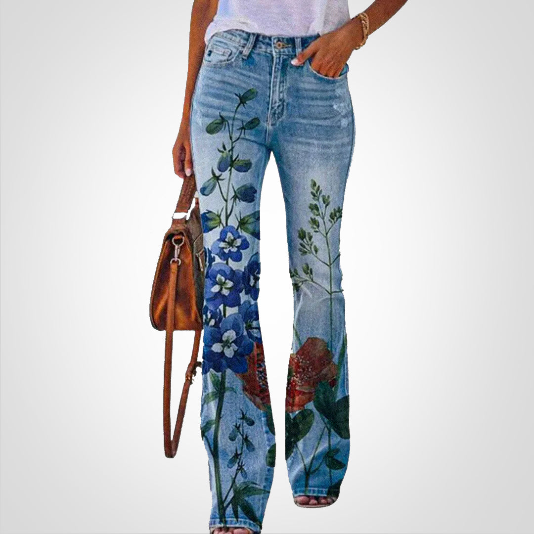 WW | Denim Mit Blumendruck