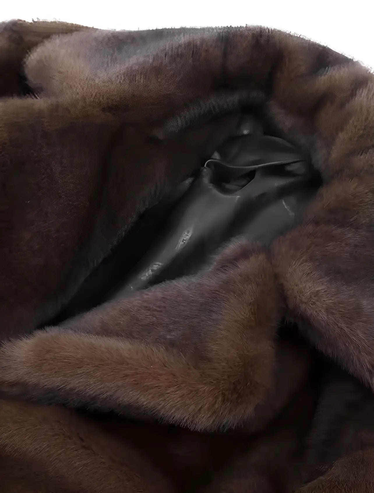 WW | Elegant long faux fur coat