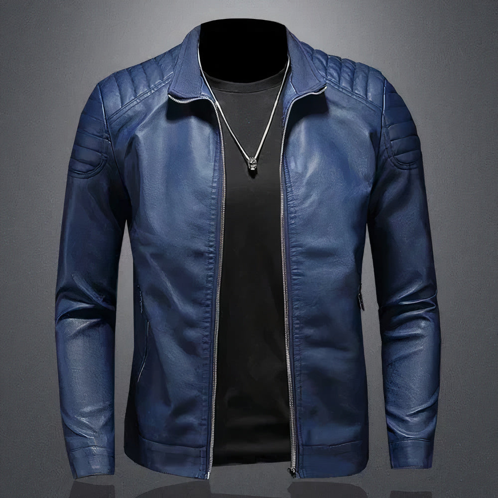 WW | Leather Bomber Jacket