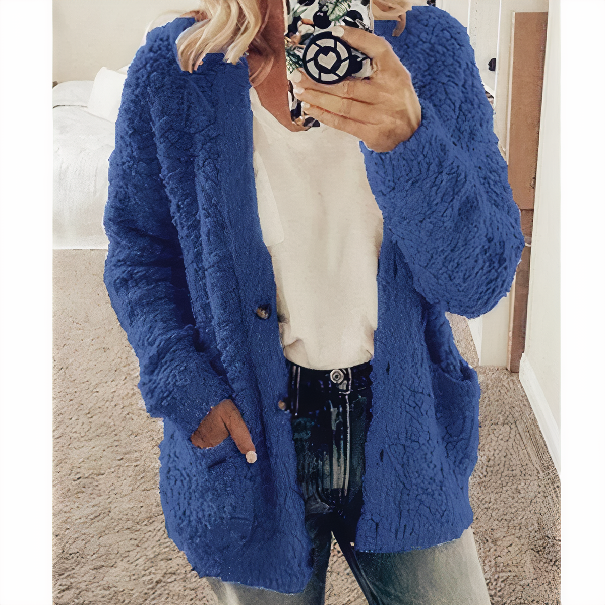 WW | Fleece Cardigan