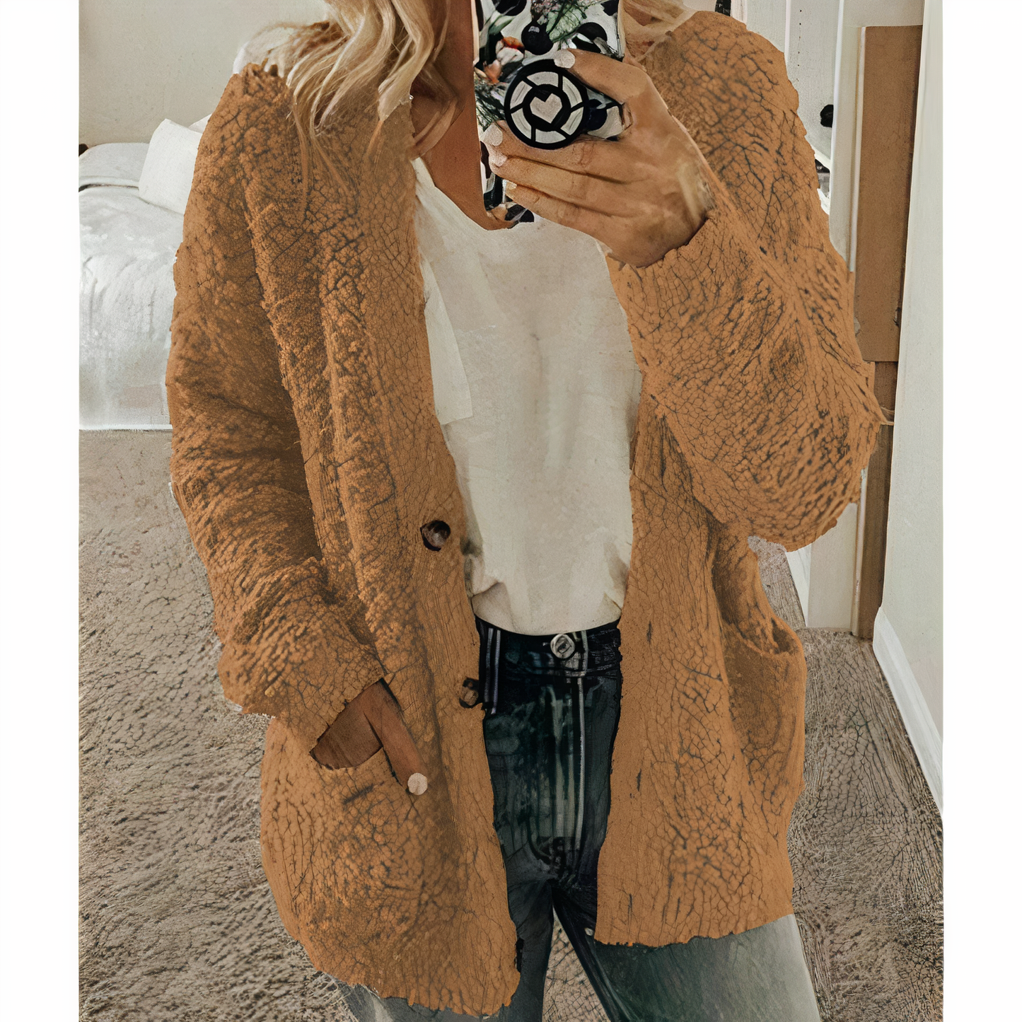 WW | Fleece Cardigan