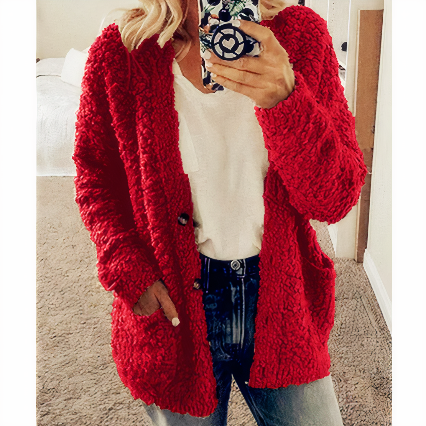 WW | Fleece Cardigan