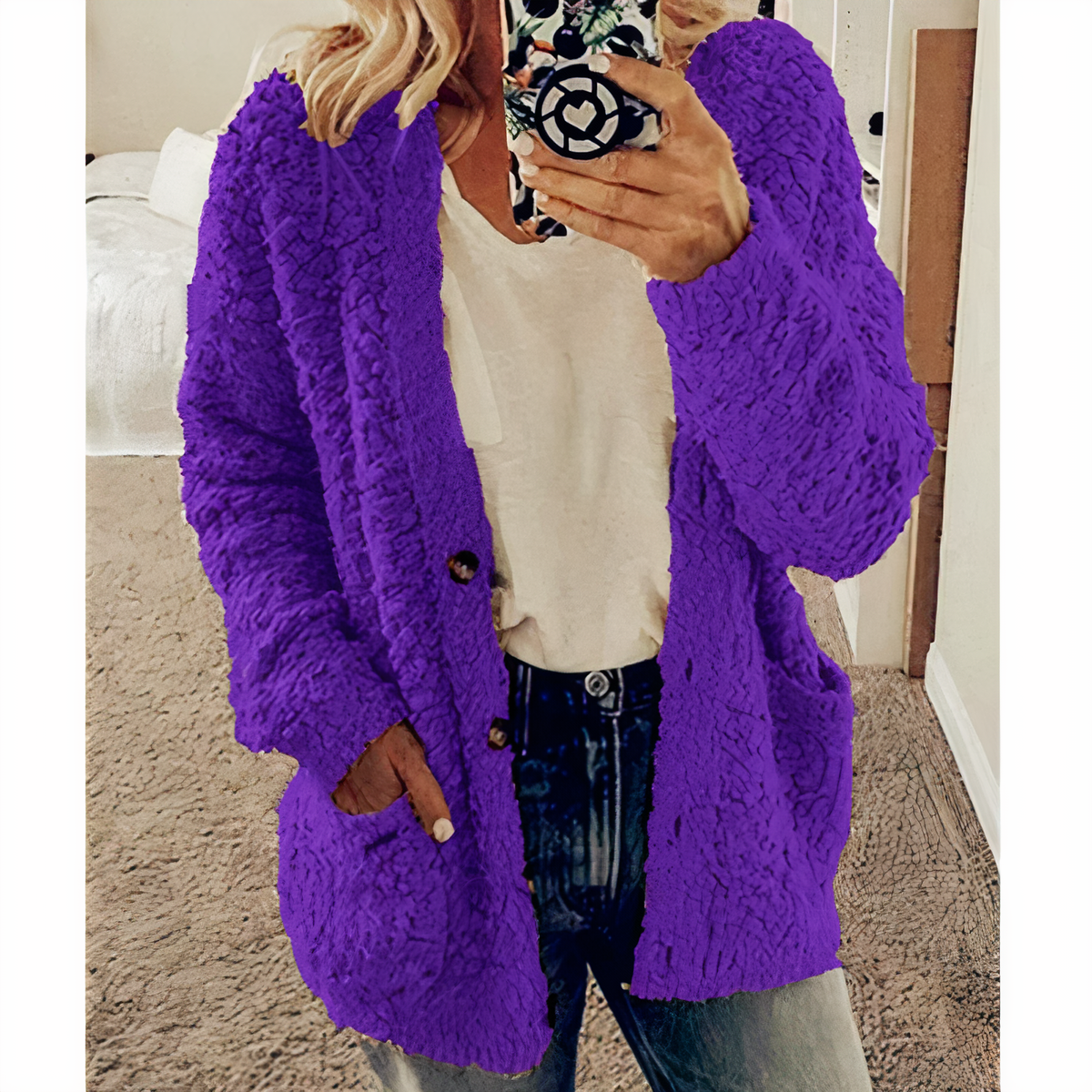 WW | Fleece Cardigan