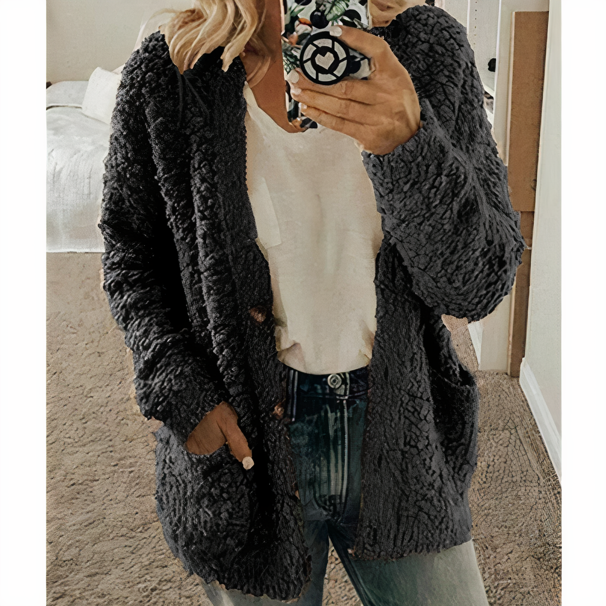 WW | Fleece Cardigan
