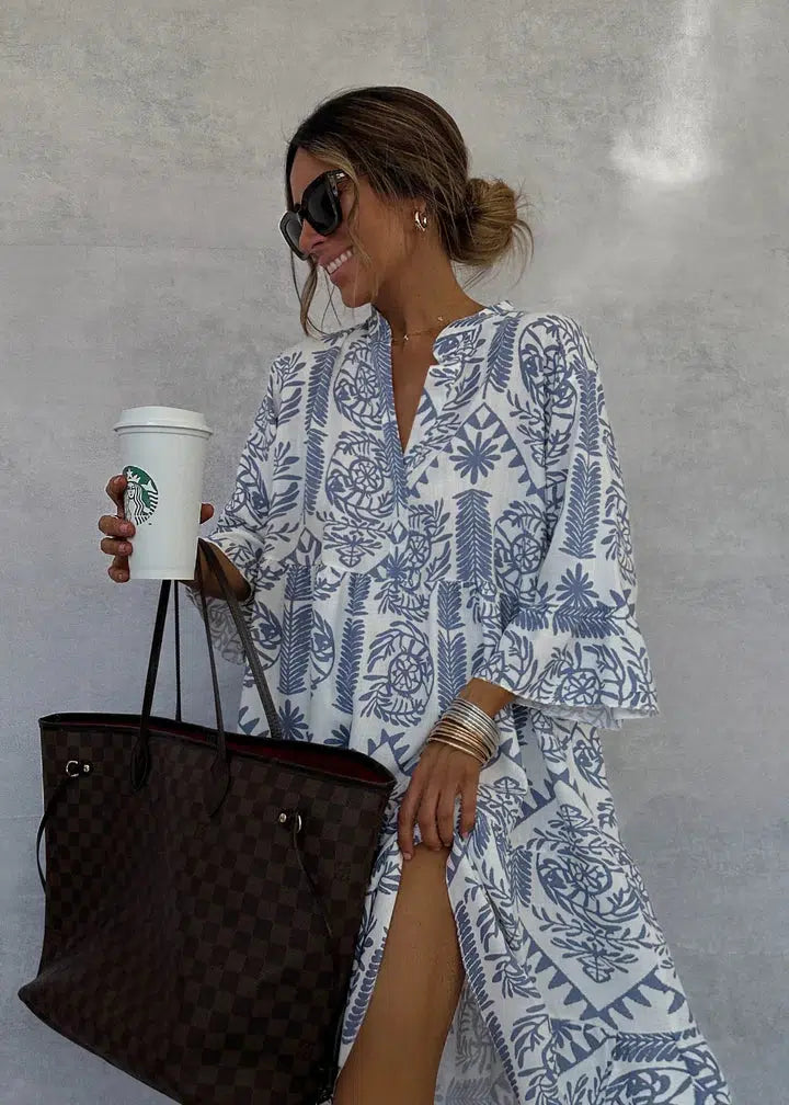 Megan | Loose Boho Tunic Dress
