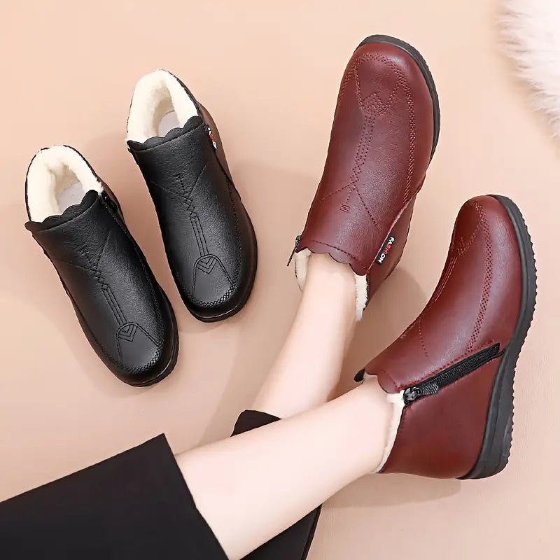 WW | Women's Orthopedic Ankle Boots with Plush Lining