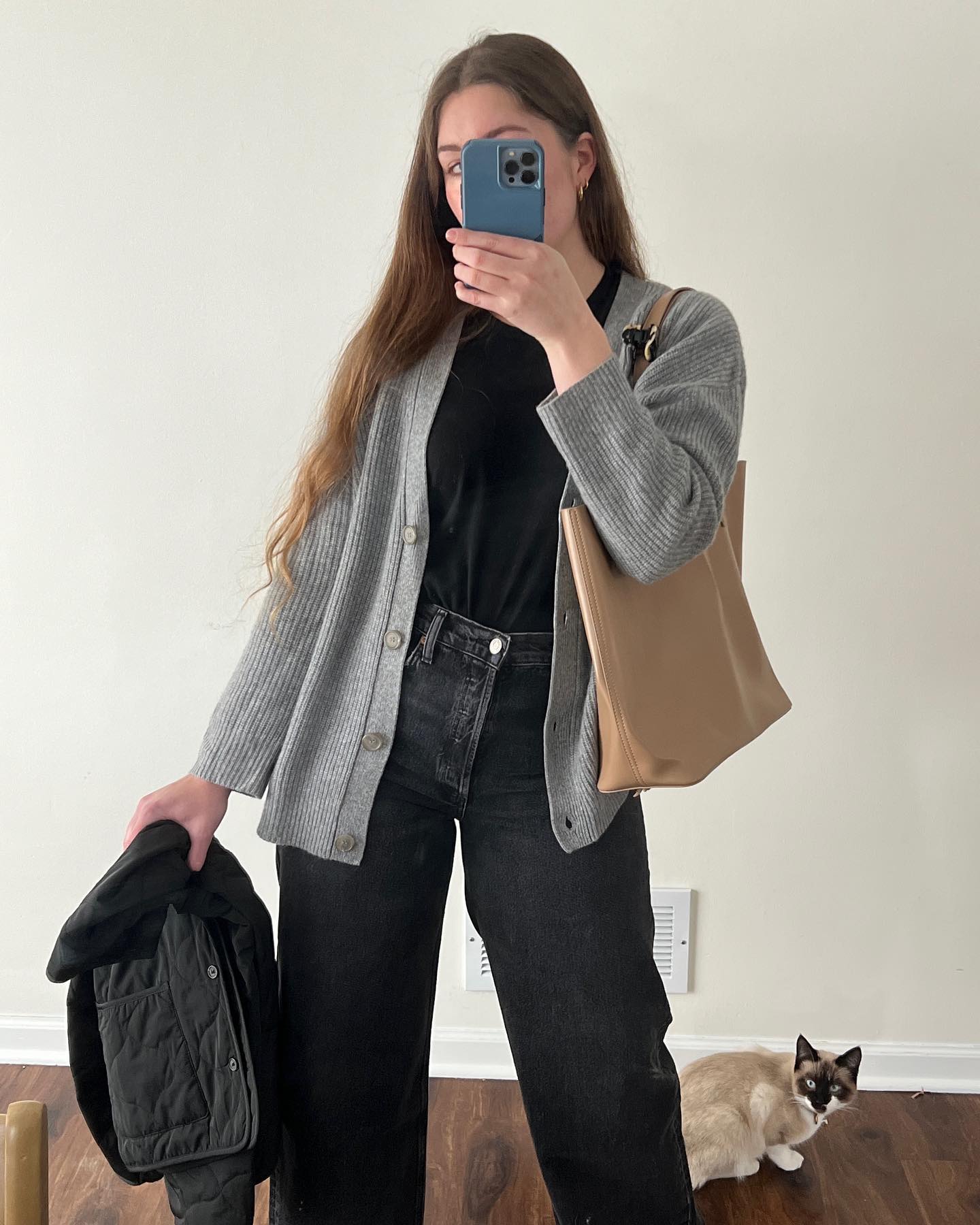 WW | Strickjacke Übergröße Knopfleiste Strickjacke Damenbekleidung