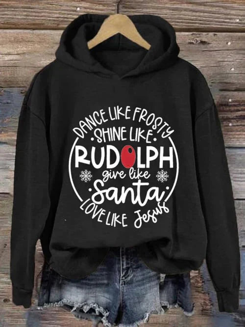 WW | Kapuzenpullover Lockerer Schnitt Lange Ärmel Pullover Lustige Sweatshirts