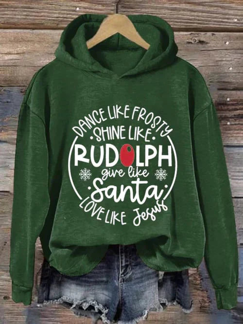 WW | Kapuzenpullover Lockerer Schnitt Lange Ärmel Pullover Lustige Sweatshirts