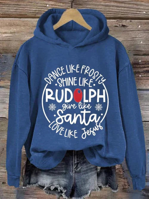 WW | Kapuzenpullover Lockerer Schnitt Lange Ärmel Pullover Lustige Sweatshirts
