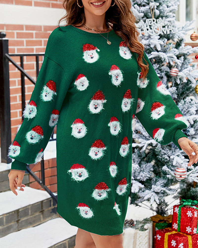 WW | Sweatkleid - Bequemer Schnitt - Ideal für Feiertage