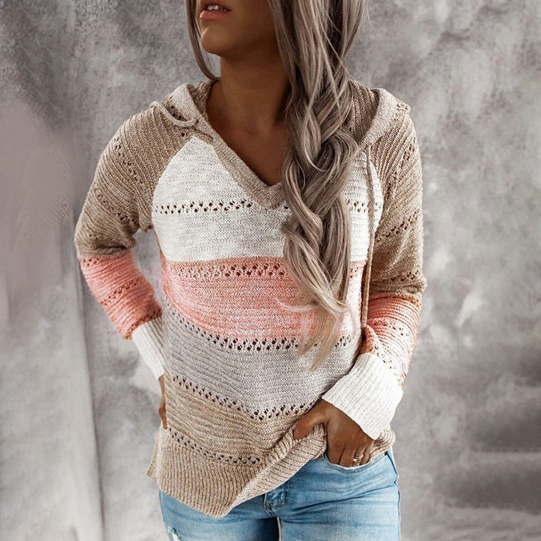 WW | Modischer Pullover mit V-Ausschnitt