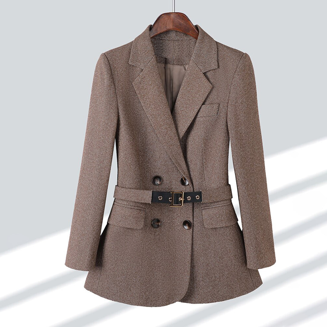 WW | Eleganter Blazer für Damen mit Gürtel, schick und bequem
