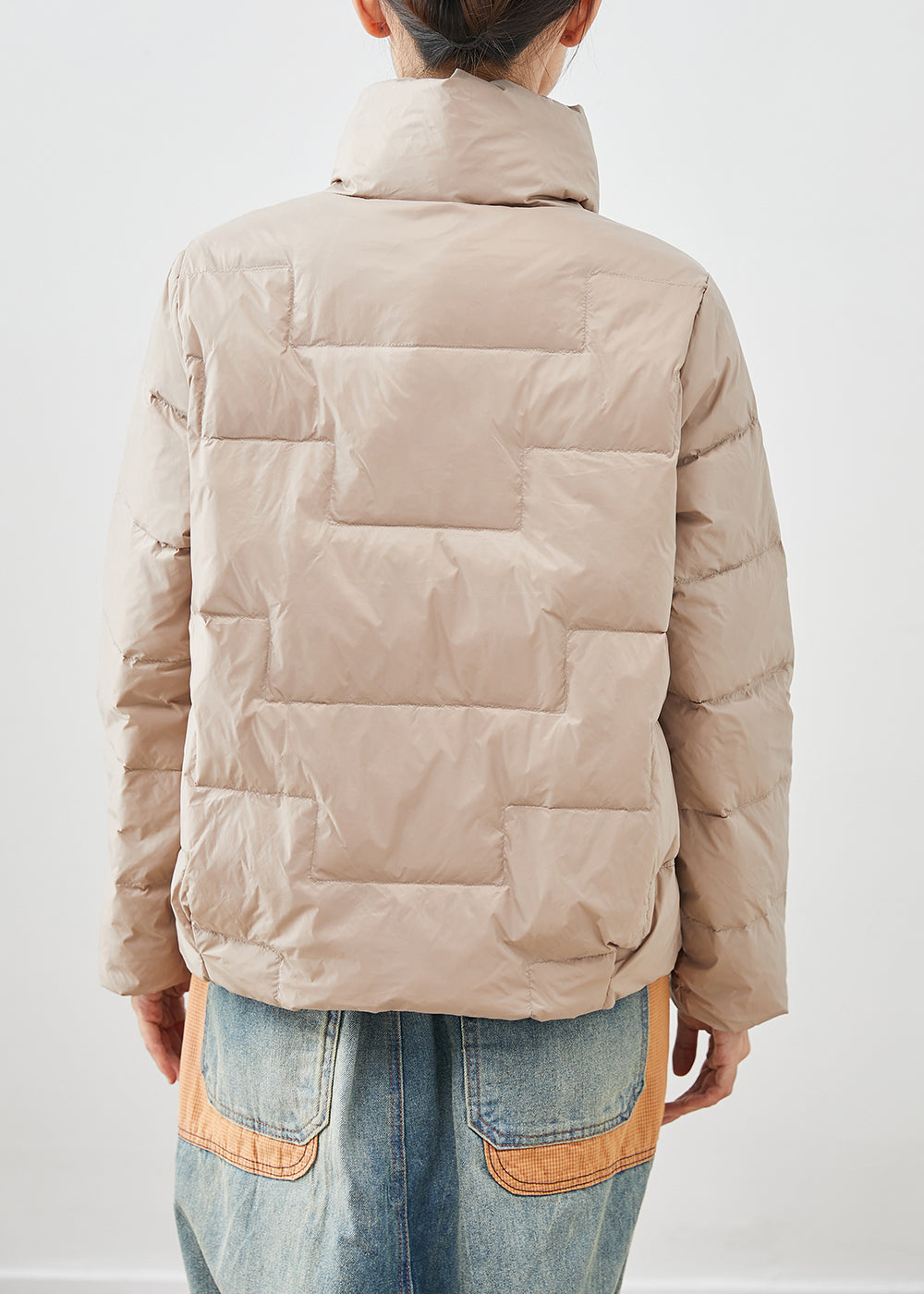 WW | Duck Feather Puffer Jackets Plus Size Thick Winter
