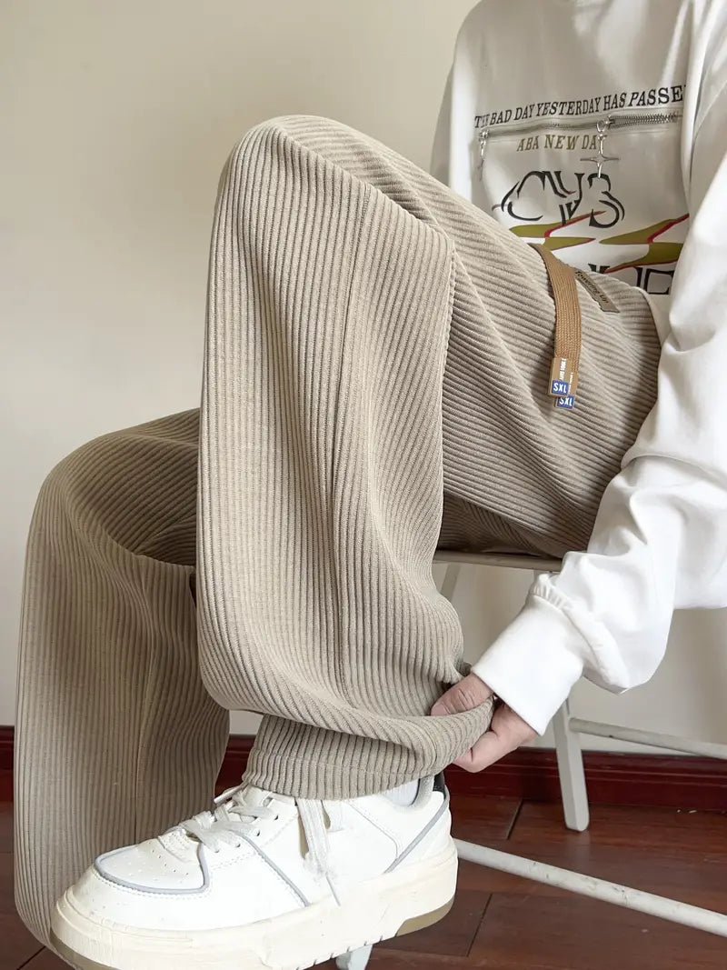 WW | Röhren Corduroy-Hosen - gemütliche lässige Hosen für Damen