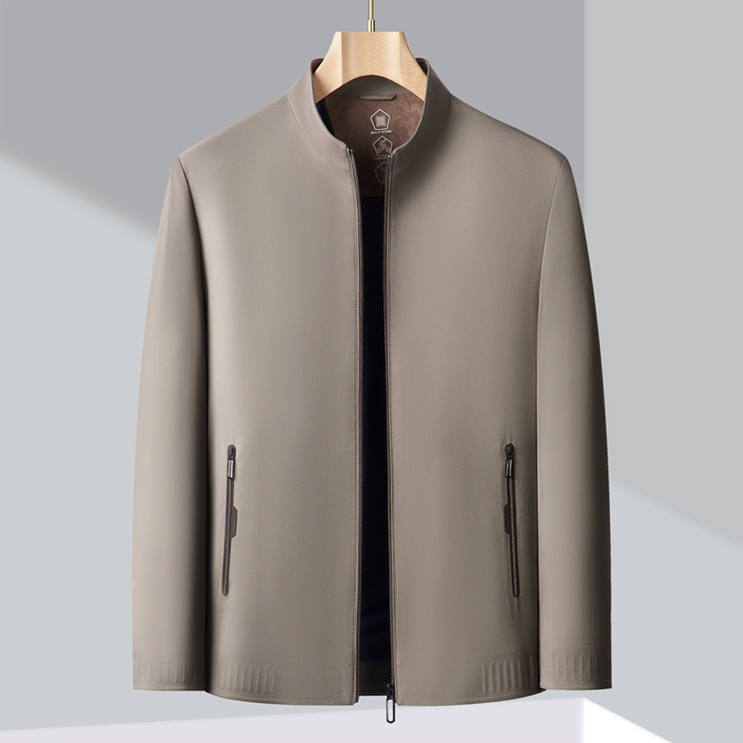 WW | Schlichte Bequeme Jacke Für Männer Für Alltag