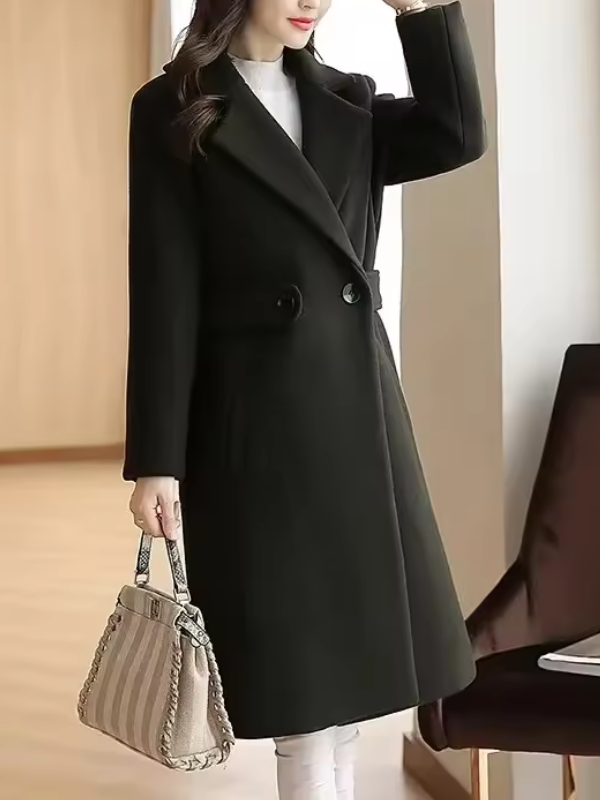 WW | Slim-Fit Wintermantel Verfeinerte Wärme mit zeitloser Eleganz