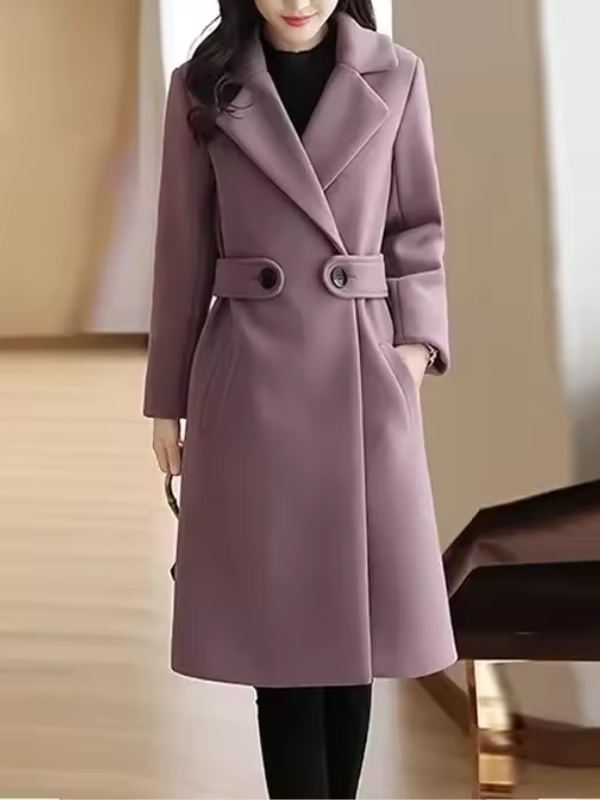 WW | Slim-Fit Wintermantel Verfeinerte Wärme mit zeitloser Eleganz