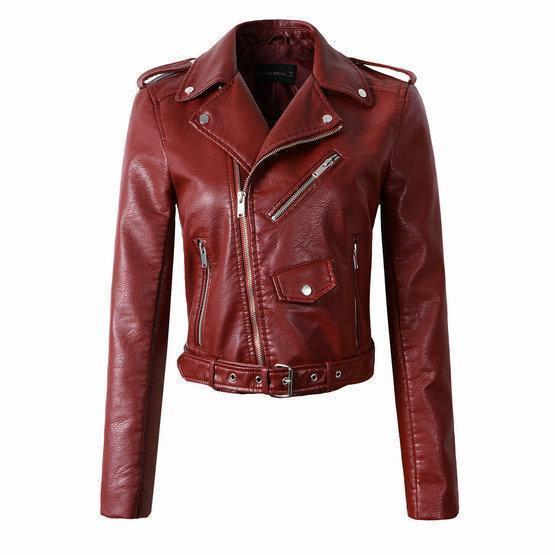 WW | Classic Biker Jacket with Zipper