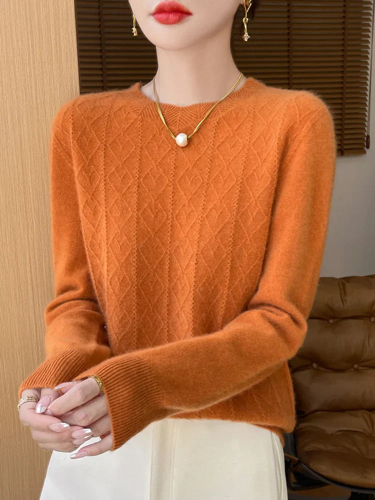 WW | Classic Merino Wool Pullover for Women