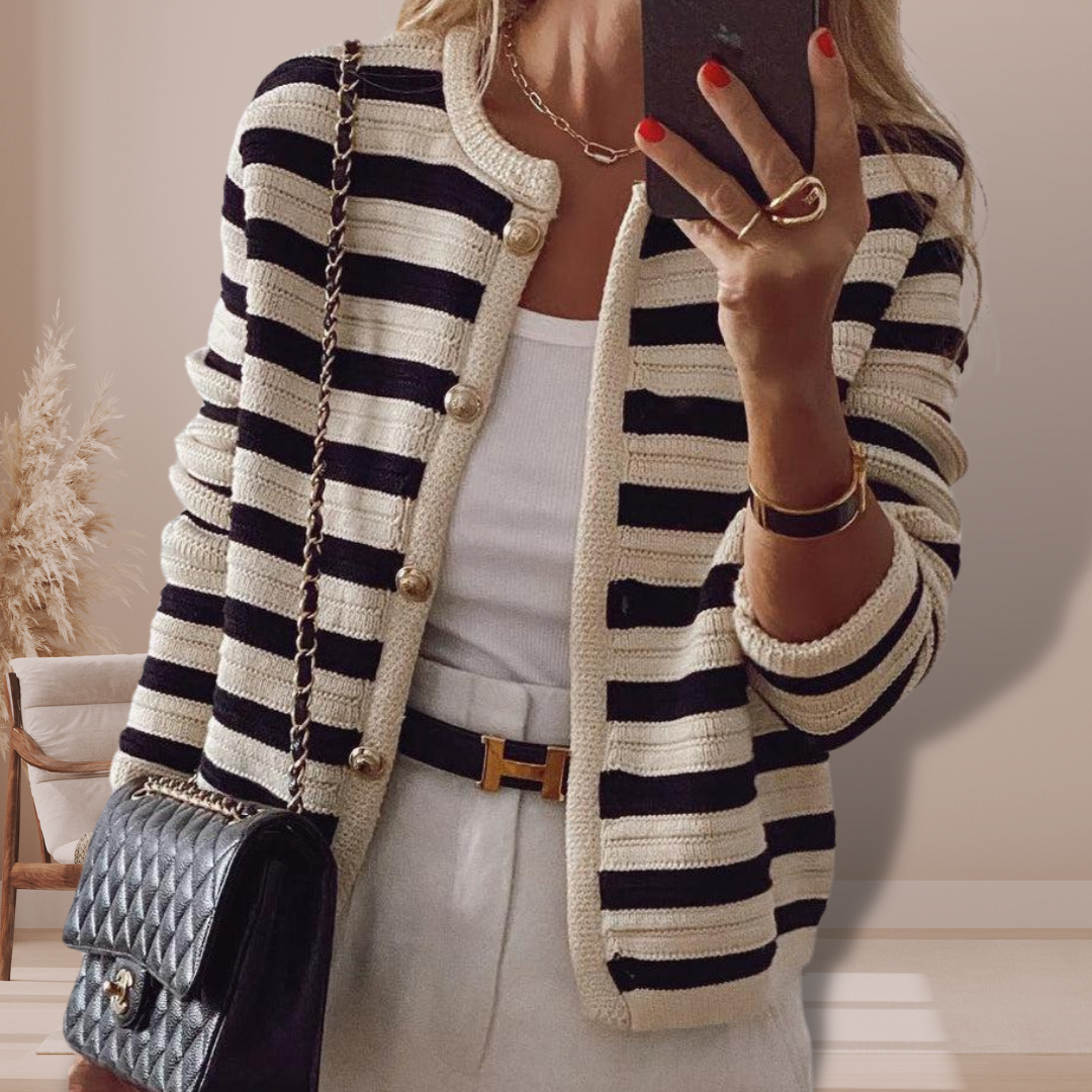 WW | Gestreifte Amalia-Jacke