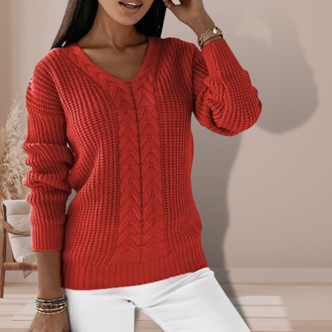 WW | Warm and Comfortable Knit Sweater