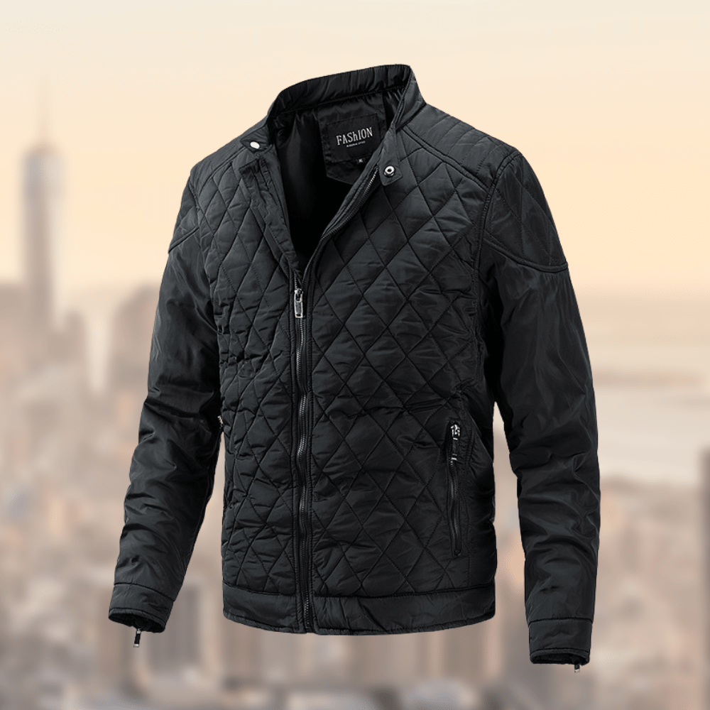 WW | Herren Steppjacke mit Reißverschluss - Langarm
