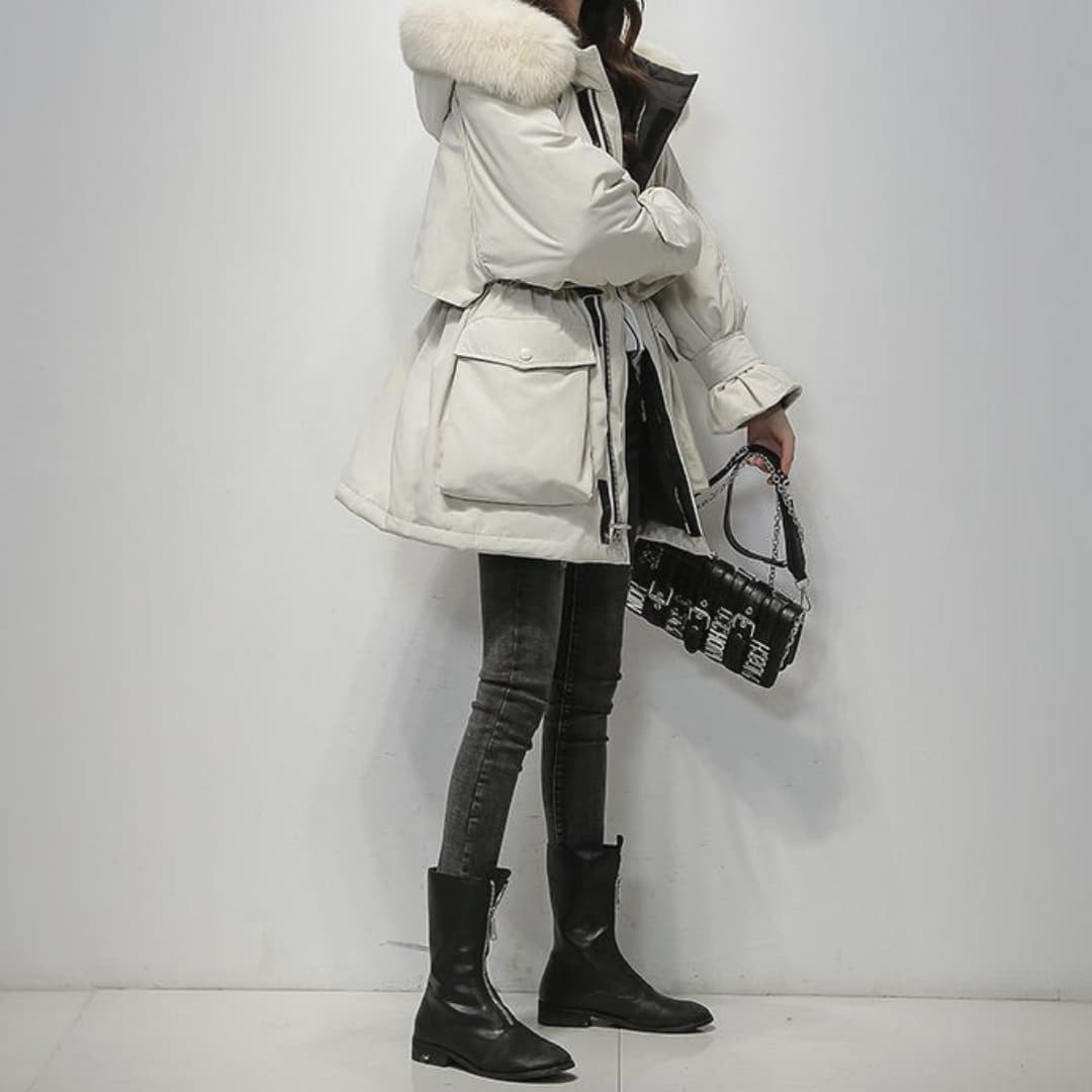 WW | Parka für Frauen mit Pelzkragen