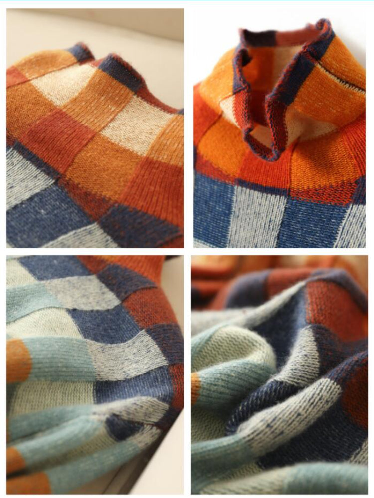 WW | Wool Blend Turtleneck Sweater