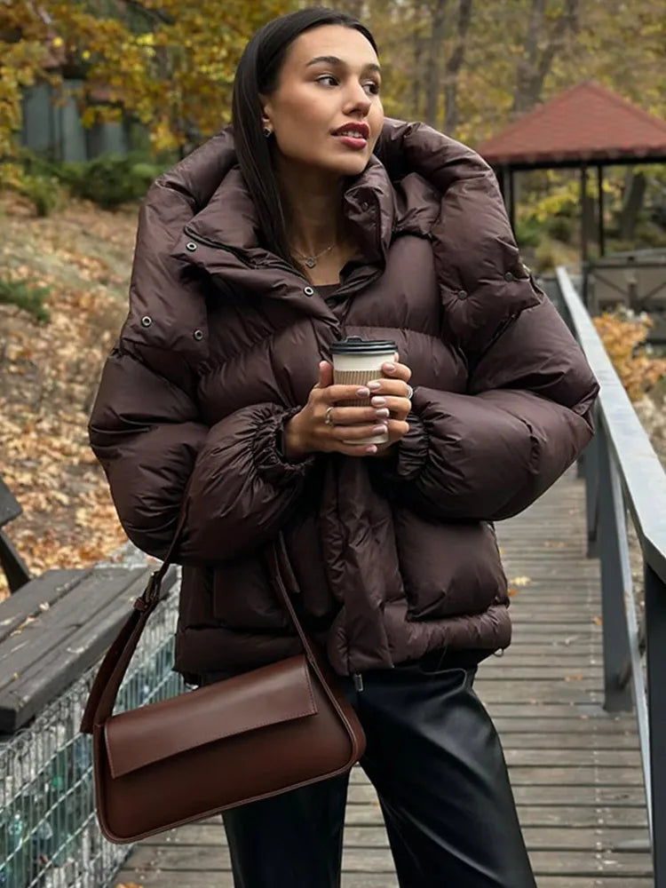 WW | Hooded Jacket - Comfortable and warm mid-layer jacket with zipper and relaxed fit