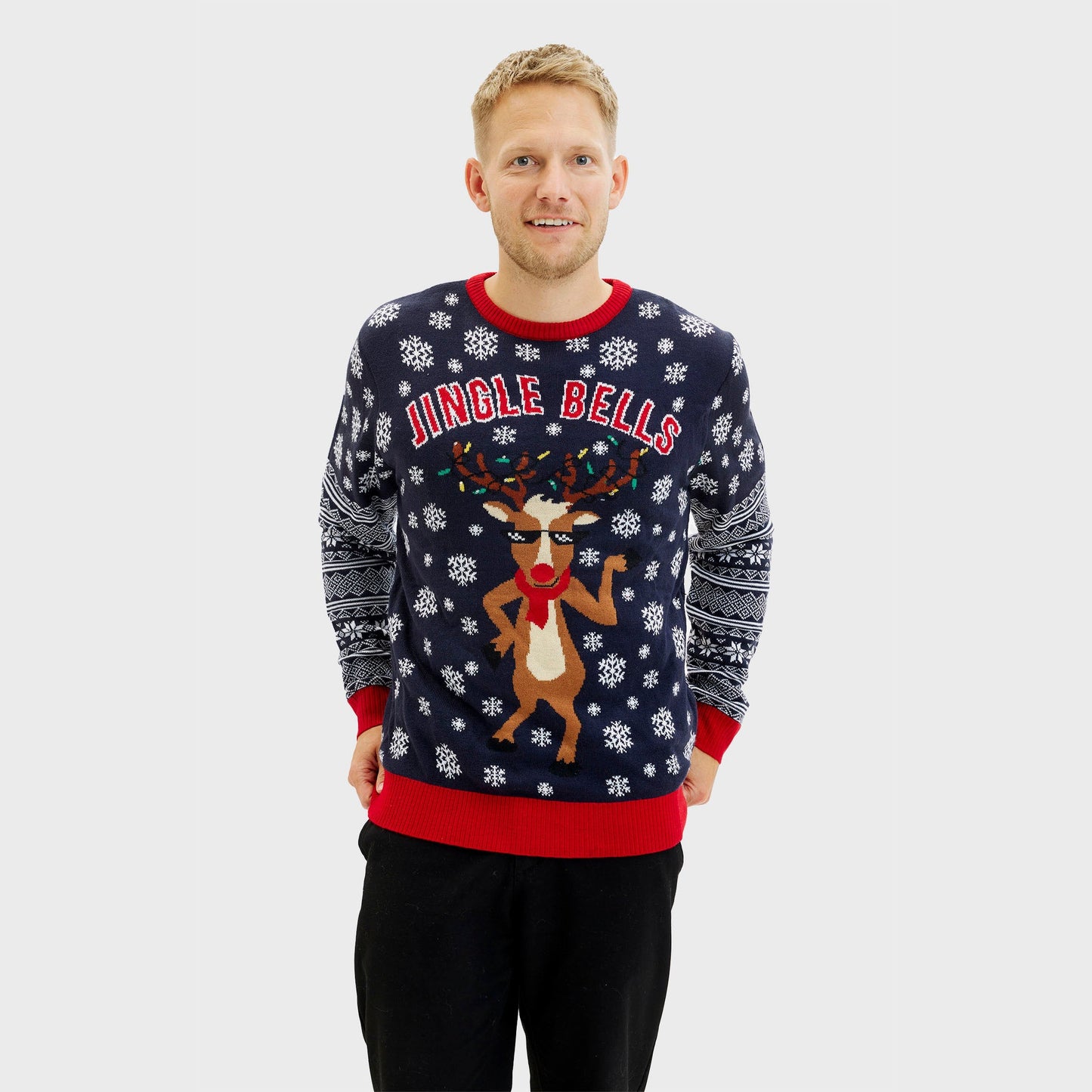 WW | Jingle Bells Weihnachts-Pullover - Herren