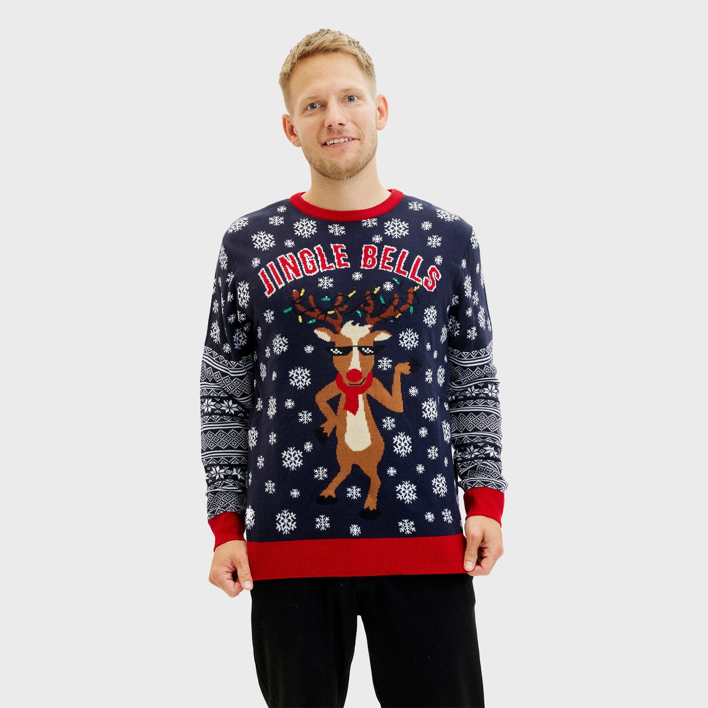 WW | Jingle Bells Weihnachts-Pullover - Herren