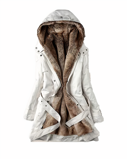 WW | Warm Winter Jacket with Fur Lining for Women