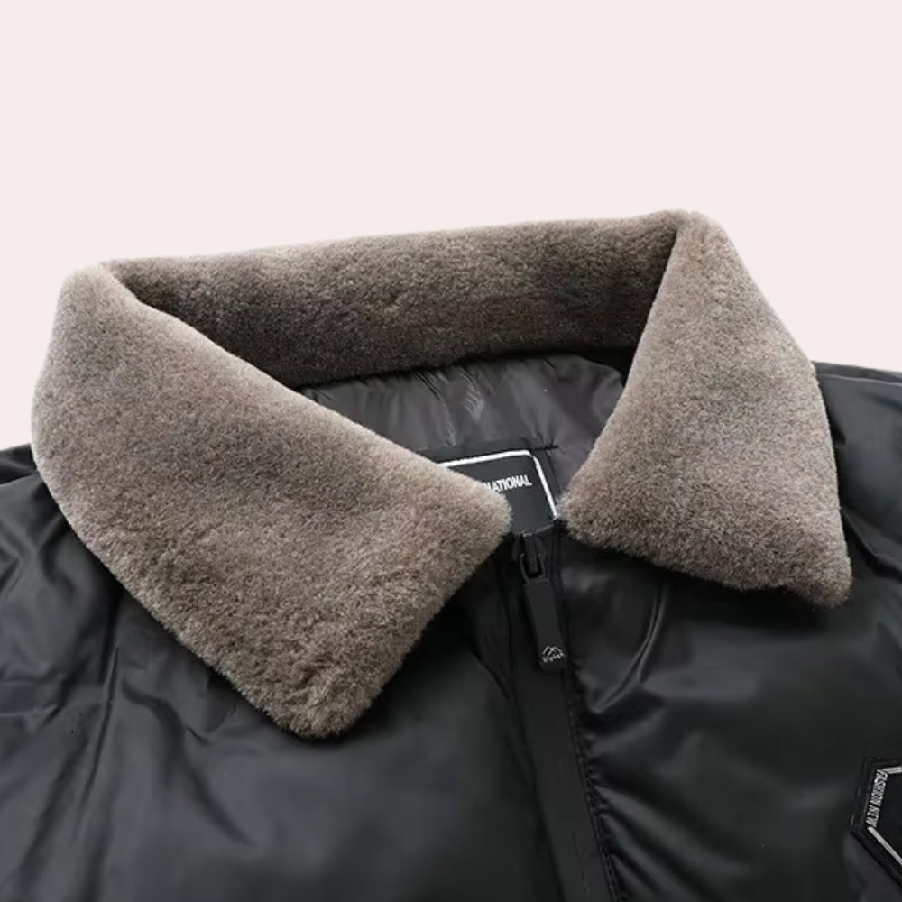 WW | Gepolsterte Winterjacke Für Herren Für Kalte Tage