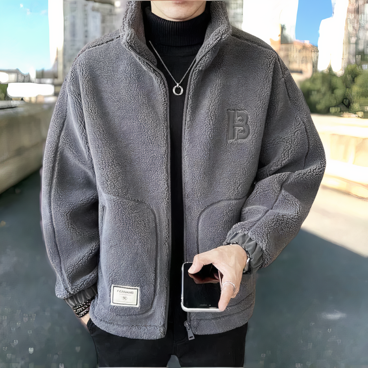 WW | Warme Fleecejacke