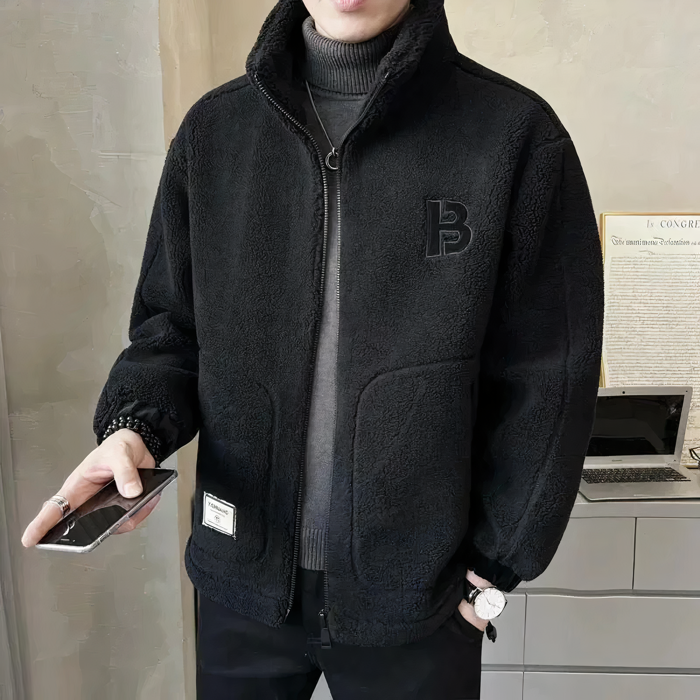 WW | Warme Fleecejacke