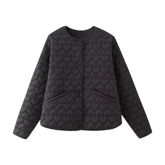 WW | Lined jacket with heart motif