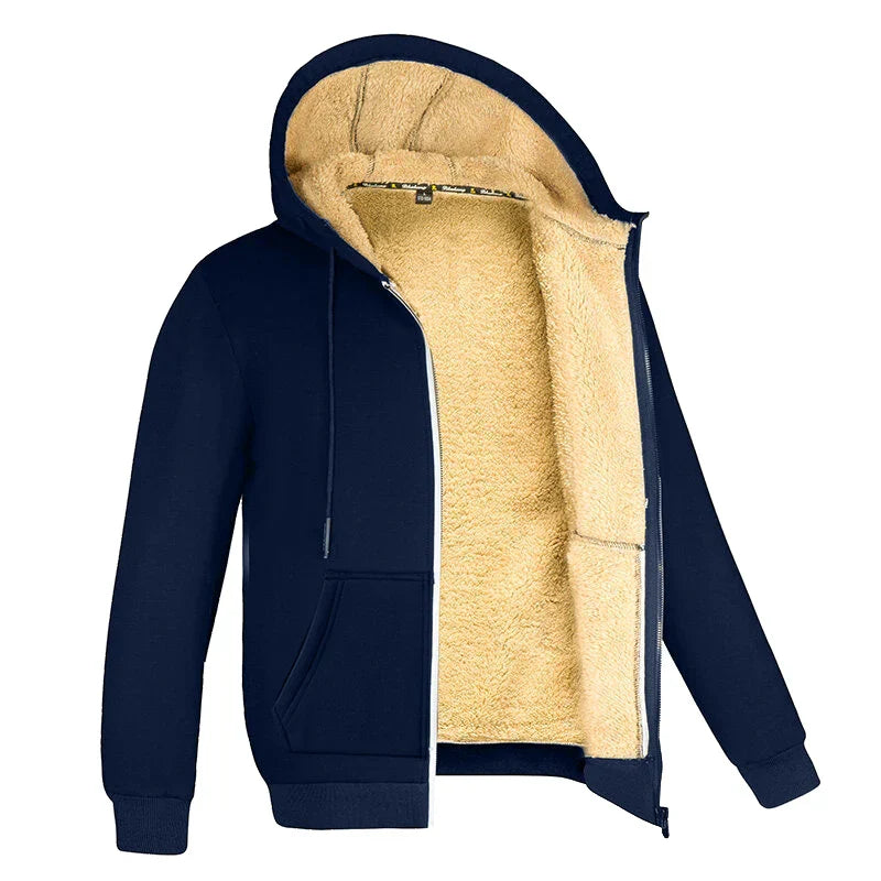 WW | Men's Winter Jacket - Warm Ergonomic Hoodie