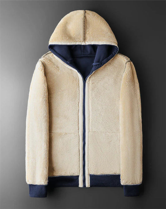 WW | Winterjacke Herren - Warme Ergonomische Hoodie