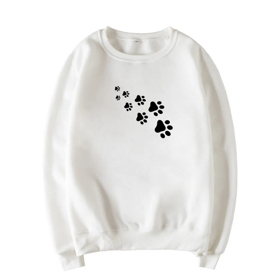 WW | Women's Fleece Jumper with Bear Paw Print