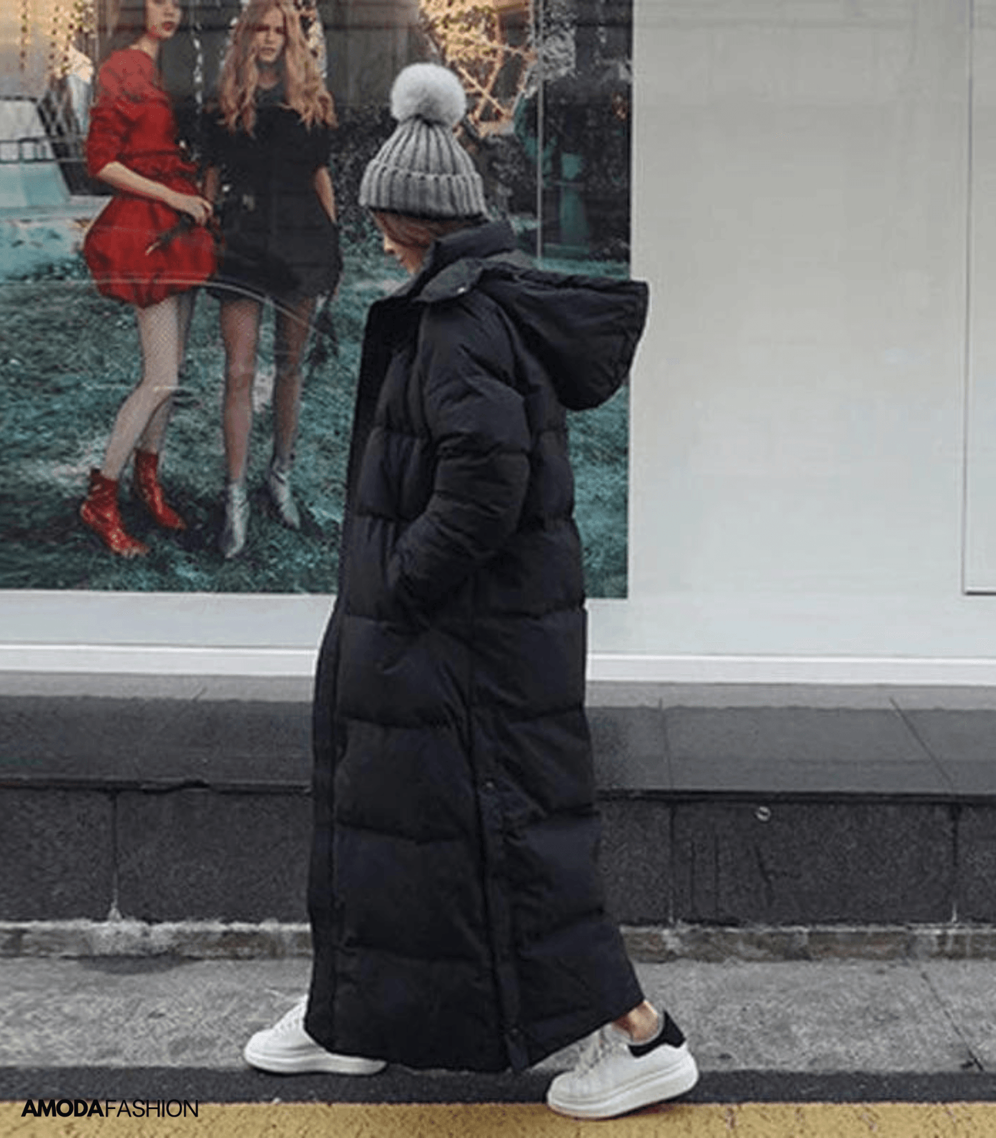 WW | Pufferjacke Kapuze Übergröße Damen Pufferjacke Damen Winterjacke