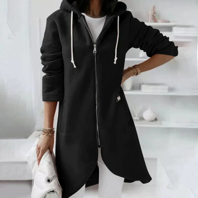 WW | Kapuzenpullover Casual Reißverschluss Kapuzenpulloverjacke Damenbekleidung