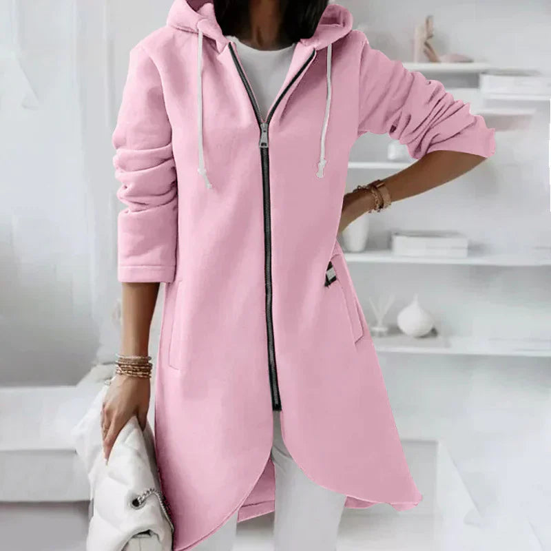 WW | Kapuzenpullover Casual Reißverschluss Kapuzenpulloverjacke Damenbekleidung