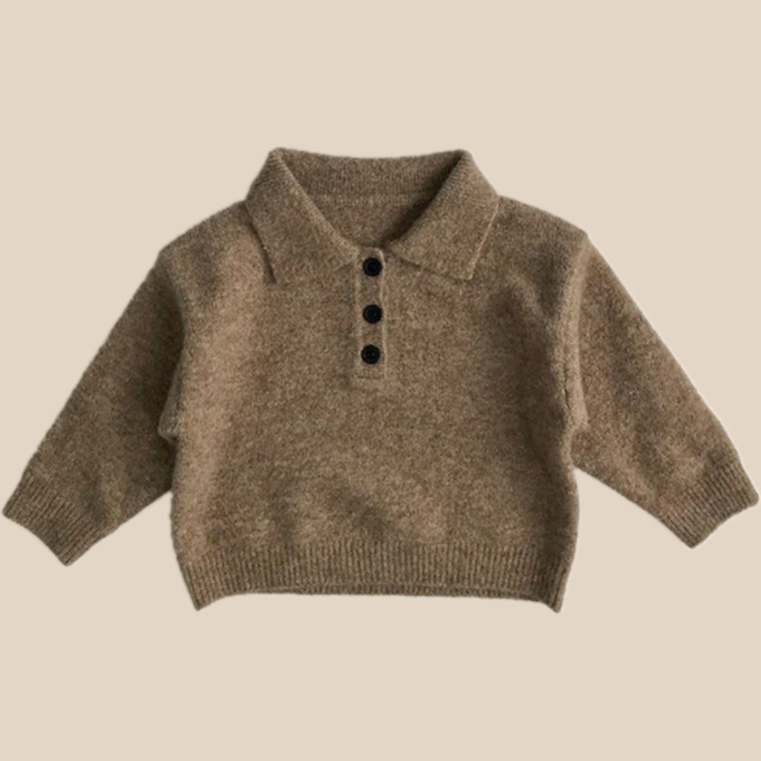 WW | Cotton Polo for Kids Warm and Breathable, Perfect for Cold Days