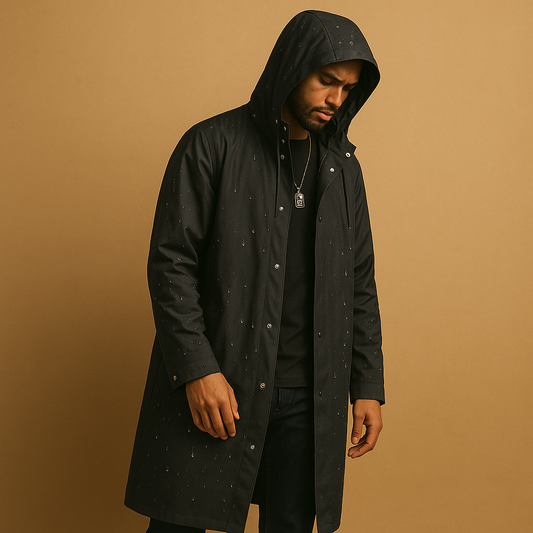 WW | Wasserdichte Regenjacke für Herren - EVA Material